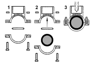 Plastica Alfa Montáž navrtávacích pásov